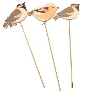 Gift Craft Bird Plant Pick-Assorted Styles, sold separately New with Tags